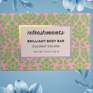 NIB Vegan Refreshments Coconut Colada Soap 🧼 Bar🥥